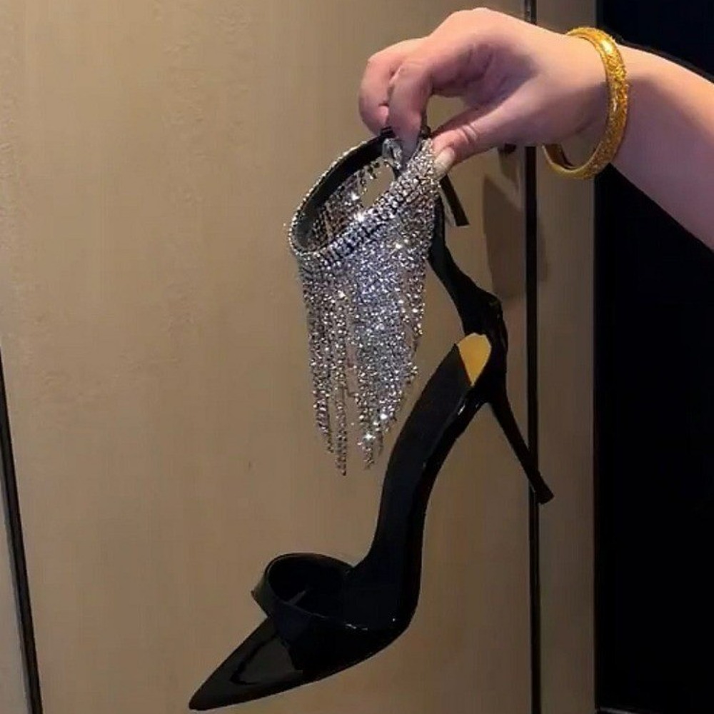 Women Formal Wear For Wedding - 2026 New Fashion Crystal Tassels Woman
