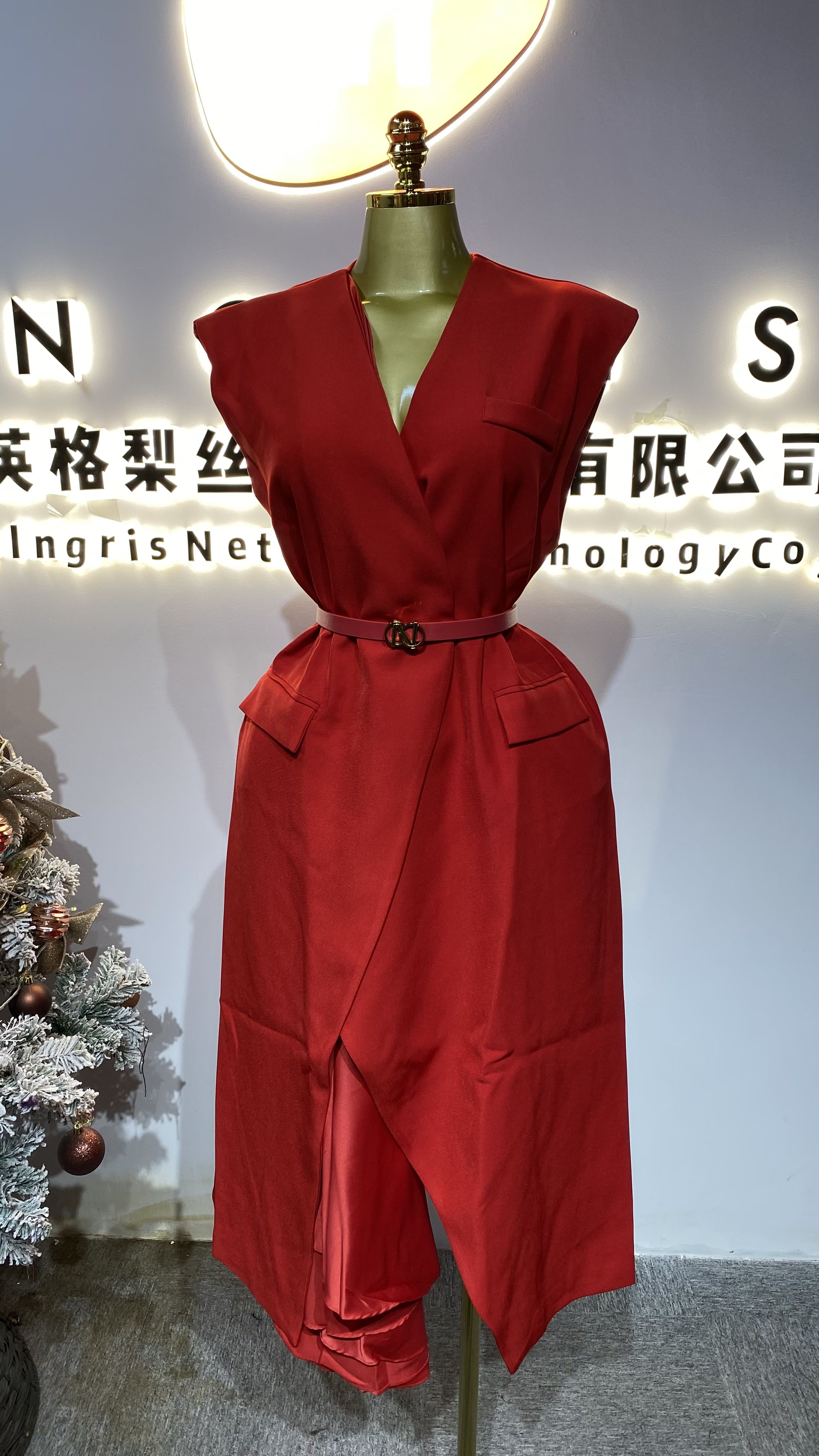 Women'S Formal Wear Plus Size - 2026 Summer New A-line Polyester Suit