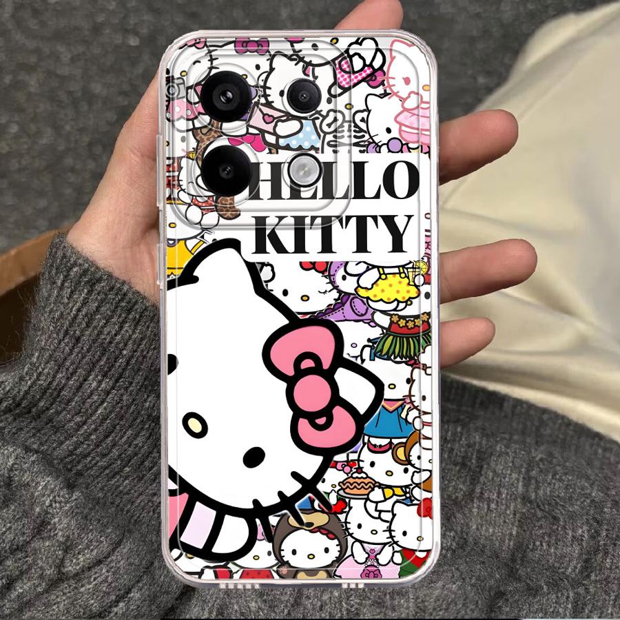 K&G Women'S Formal Wear - Cartoon Hello K-Kittys Clear Phone Cover
