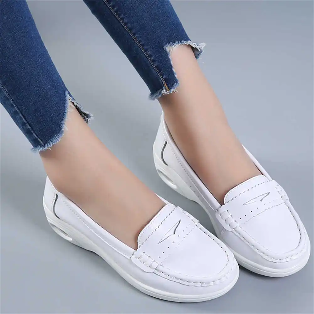 Thick Sole Slipon White Traine - Women'S Formal Wear Uk ulasan dan harga