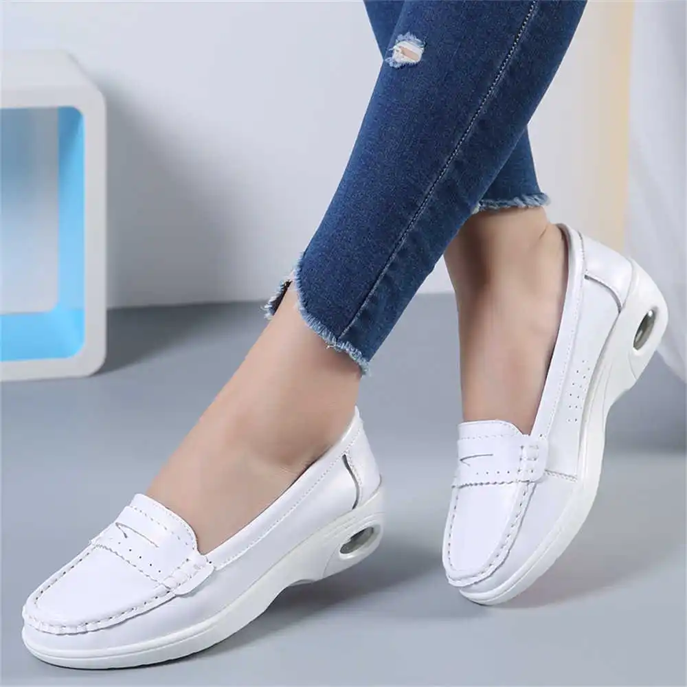 Thick Sole Slipon White Traine - Women'S Formal Wear Uk ulasan dan harga