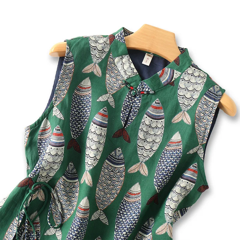 Chinese Style Cheongsam Improv - Women'S Green Formal Wear ulasan dan harga