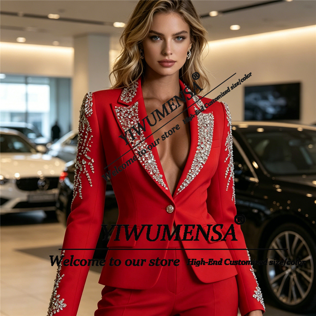 Luxury Women Suits 2 Pieces Se - Formal Attire Woman ulasan dan harga