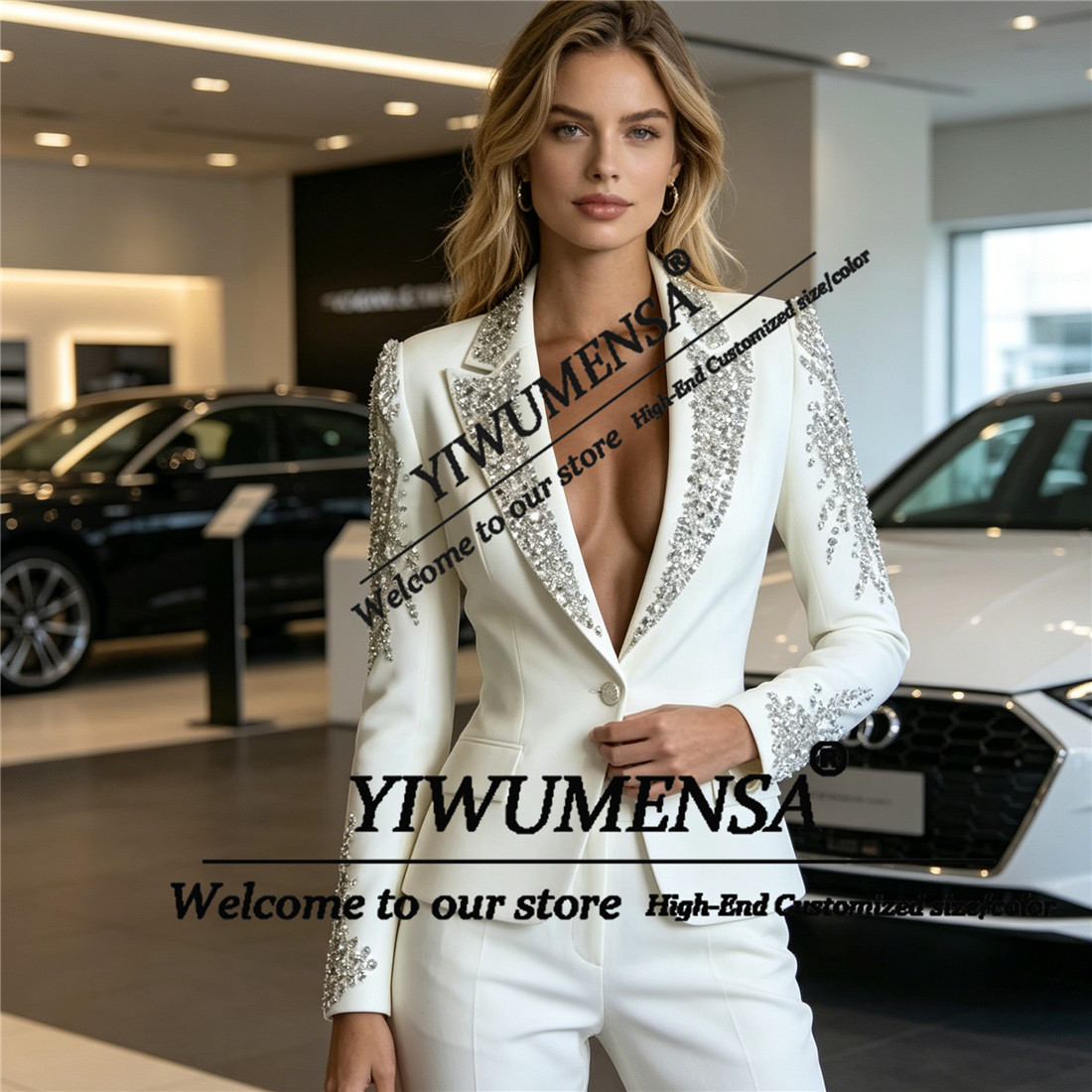 Luxury Women Suits 2 Pieces Se - Formal Attire Woman ulasan dan harga