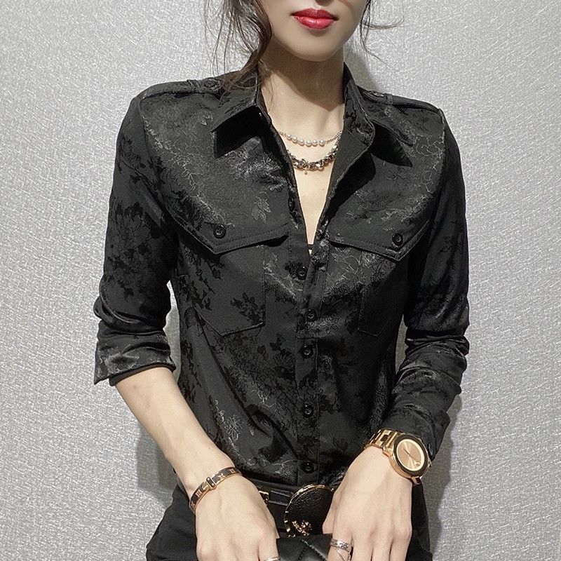 Female Tops Spring and Autumn  - Women'S Green Formal Wear ulasan dan harga
