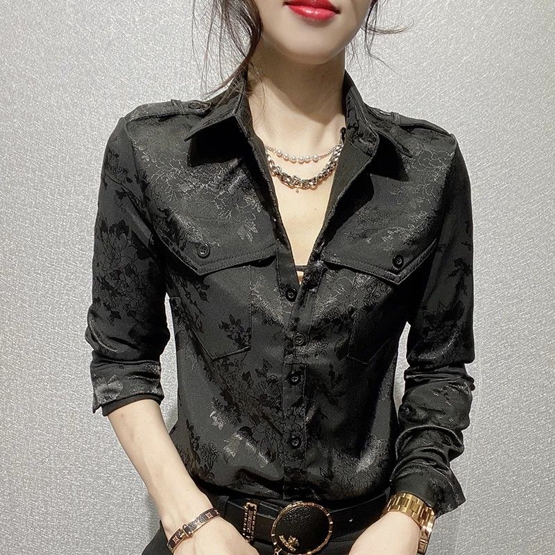 Female Tops Spring and Autumn  - Women'S Green Formal Wear ulasan dan harga