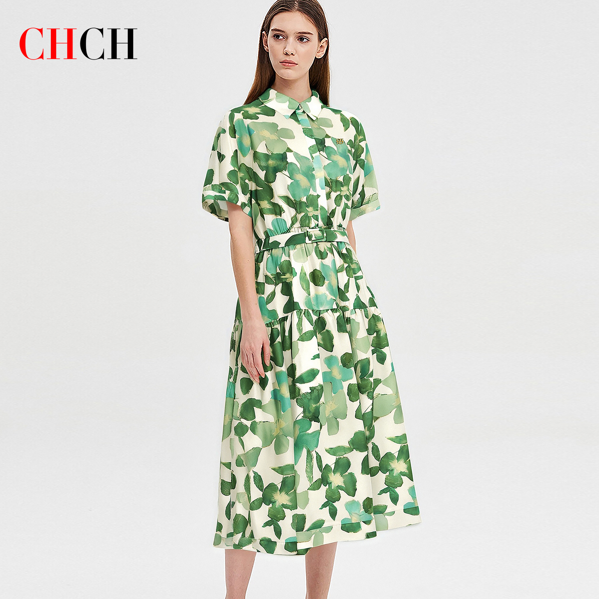 CHCH Women's Dress New Green F - Women'S Green Formal Wear ulasan dan harga