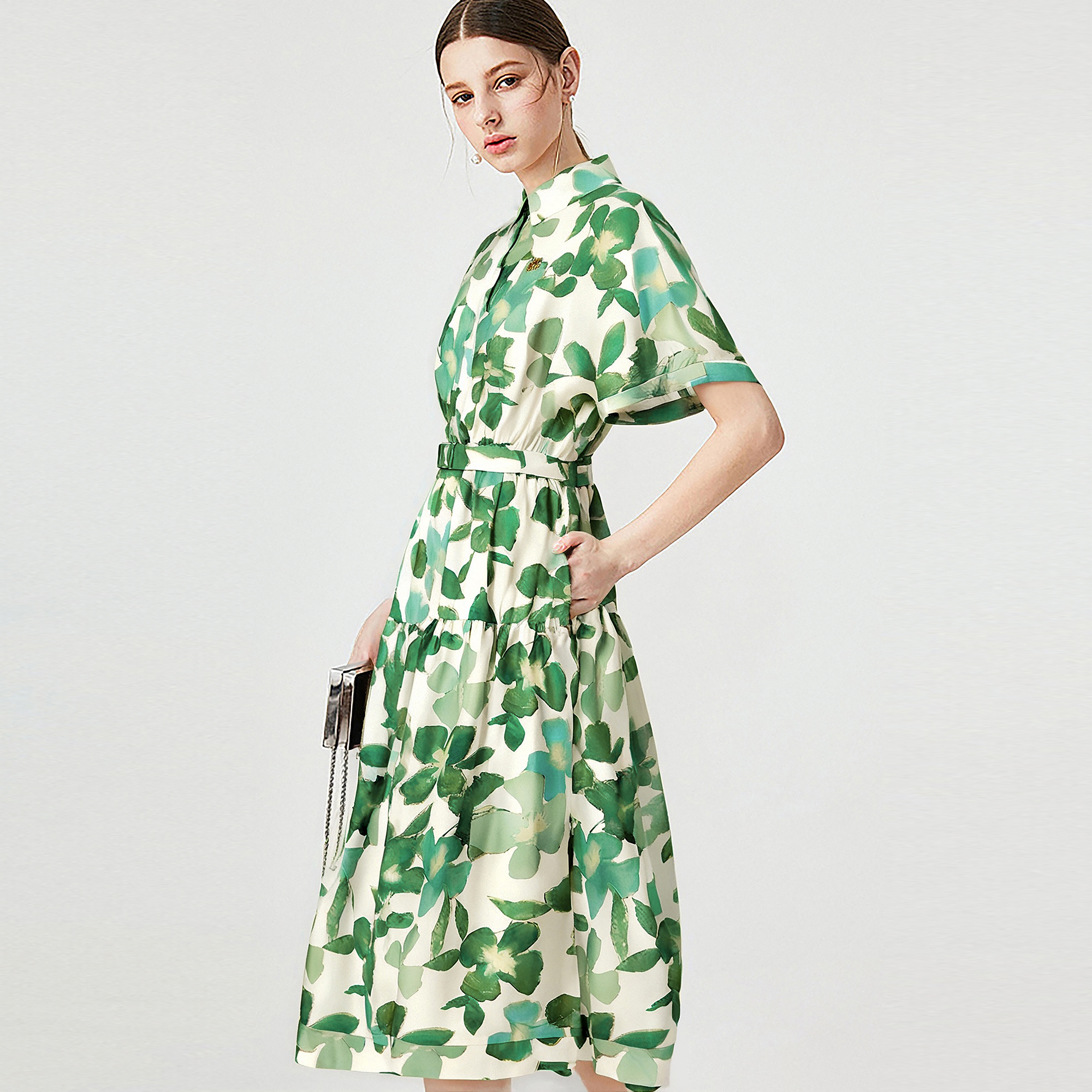 CHCH Women's Dress New Green F - Women'S Green Formal Wear ulasan dan harga