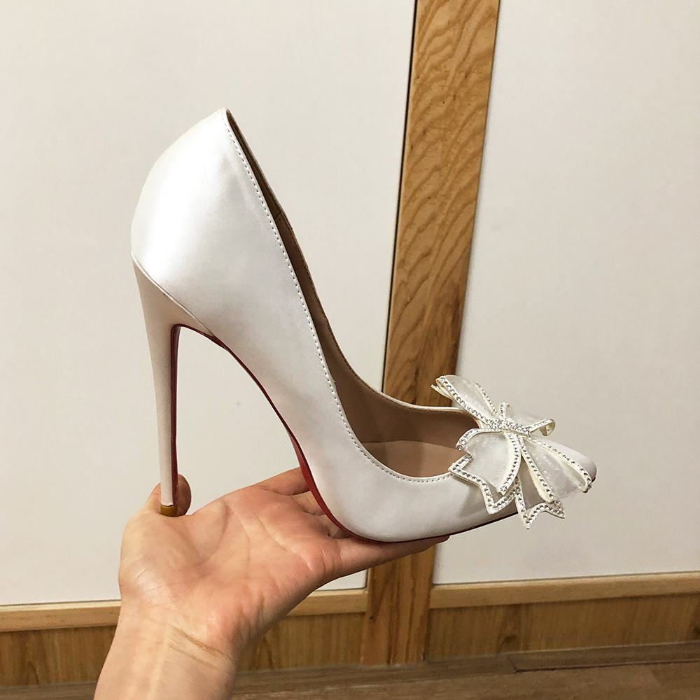 Veowalk White Satin Women Butt - Women Formal Wear For Wedding ulasan dan harga