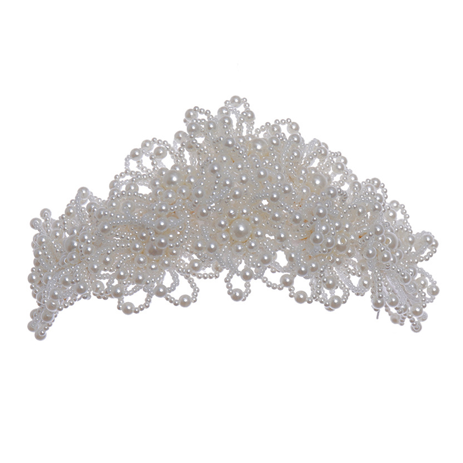 Pearl Crown Headpiece For Wedd - Women Formal Wear For Wedding ulasan dan harga