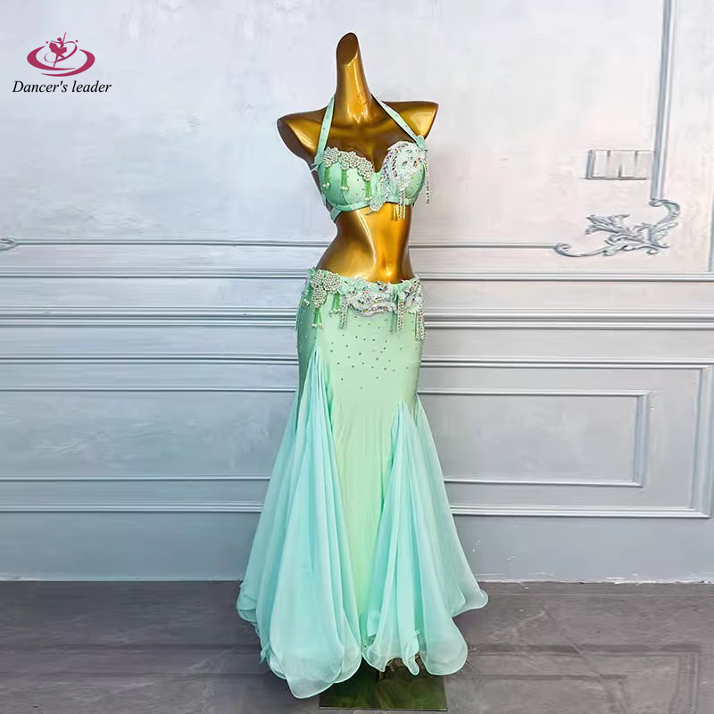 Belly Dance Adult Dress With R - Women'S Green Formal Wear ulasan dan harga