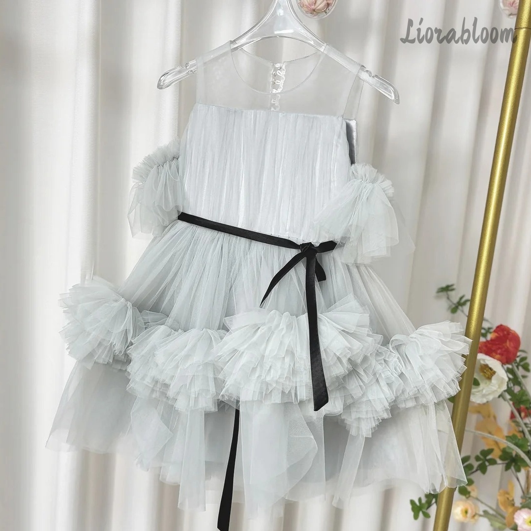 Girls' Exquisite Tulle Gown Cu - Formal Attire Woman ulasan dan harga