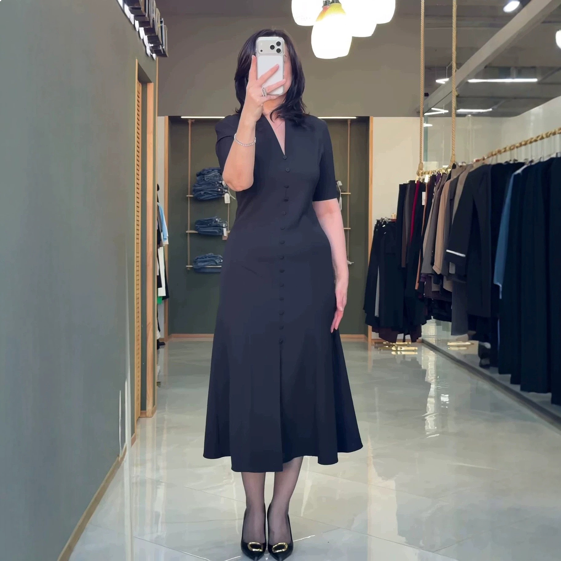 Elegant Solid Single Breasted  - Women'S Elegant Formal Wear ulasan dan harga