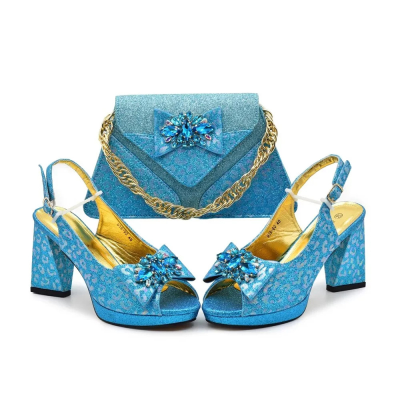 shoe and bag matching fabric w - Formal Women Daily Wear Shoes ulasan dan harga